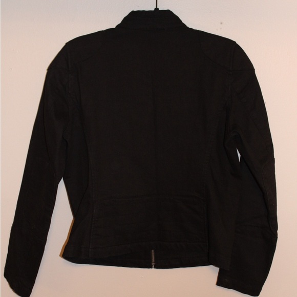 Ralph Lauren Black Utility Jacket with Streamlined Silhouette - Picture 5 of 9